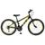 Bicicleta Aro 24 Alumínio Kls Sport Gold Freio V-Brake Mtb 21 Marchas Preto, Amarelo