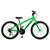 Bicicleta Aro 24 Alumínio Kls Sport Gold Freio V-Brake Mtb 21 Marchas Verde, Preto