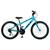 Bicicleta Aro 24 Alumínio Kls Sport Gold Freio V-Brake Mtb 21 Marchas Azul pantone, Preto