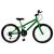 Bicicleta Aro 24 Kls Sport Gold Freio V-Brake Mtb 21 Marchas Verde chiclete, Preto