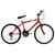 Bicicleta Aro 24 Masculina Aço Carbono Ultra Bikes Vermelho ferrari