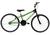 Bicicleta Aro 24 Masculina Infantil Wendy Freio V-Brake Verde, Preto