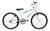 Bicicleta Aro 24 Masculina Mono Saidx Sem Marcha Branco