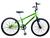 Bicicleta Aro 24 Masculina Rebaixada Idade 9 A 14 Anos - Wolf Bikes Verde