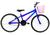 Bicicleta Aro 24 para Menina Infantil Wendy Com Cestinha Azul, Rosa