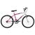 Bicicleta Aro 24 Ultra Bikes Bicolor Masculina sem Marcha Rosa