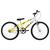 Bicicleta Aro 24 Ultra Bikes Bicolor Rebaixada sem Marcha Amarelo