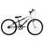 Bicicleta Aro 24 Ultra Bikes Bicolor Rebaixada sem Marcha Preto fosco