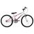 Bicicleta Aro 24 Ultra Bikes Bicolor Rebaixada sem Marcha Rosa bebe