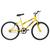 Bicicleta Aro 24 Ultra Bikes Feminina sem Marcha Amarelo