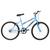 Bicicleta Aro 24 Ultra Bikes Feminina sem Marcha Azul bebe