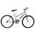 Bicicleta Aro 24 Ultra Bikes Feminina sem Marcha Rosa bebe