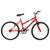 Bicicleta Aro 24 Ultra Bikes Feminina sem Marcha Vermelho ferrari