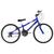 Bicicleta Aro 24 Ultra Bikes Rebaixada 18 Marchas Freios V Brake Azul