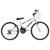 Bicicleta Aro 24 Ultra Bikes Rebaixada 18 Marchas Freios V Brake Branco