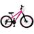 Bicicleta Aro 26 Alumínio Kls FREE RIDE LADERA Freio Disco 21V Câmbios Shimano Bicolor Rosa chiclete, Preto