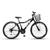 Bicicleta Aro 26 Alumínio Kls Sport Gold Freio V-Brake Mtb 21 Marchas Feminina Preto, Branco