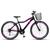 Bicicleta Aro 26 Alumínio Kls Sport Gold Freio V-Brake Mtb 21 Marchas Feminina Preto, Pink, Violeta