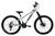 Bicicleta Aro 26 Bike Vikingx  Freeride Tuff 25 Freios A Disco Branco, Verde