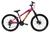 Bicicleta Aro 26 Bike Vikingx  Freeride Tuff 25 Freios A Disco Rosa, Azul