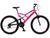 Bicicleta Aro 26 Colli GPS Freio V-Brake  Rosa neon
