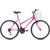 Bicicleta aro 26 com 21 marchas freio V-Brake com cesta - FOXER MAORI - Houston Pink