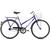 Bicicleta aro 26 com bagageiro e cesto - ONIX FV - Houston Violeta