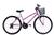 Bicicleta Aro 26 Feminina De Passeio 18 Marchas Rosa