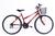 Bicicleta Aro 26 Feminina De Passeio 18 Marchas Vermelho