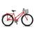 Bicicleta Aro 26 Fort com Cesta Colli Vermelho