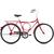 Bicicleta aro 26 freio contra pedal com bagageiro - Super Forte CP - Houston Vermelho