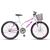 Bicicleta Aro 26 Kls Free Gold Freio V-Brake Mtb Feminina Branco, Pink