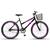 Bicicleta Aro 26 Kls Free Gold Freio V-Brake Mtb Feminina Preto, Pink