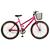 Bicicleta Aro 26 Kls Free Gold Freio V-Brake Mtb Feminina Pink, Preto