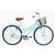 Bicicleta Aro 26  Kls Retro Freio V-Brake Azul, Branco