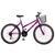 Bicicleta Aro 26 Kls Sport Gold Freio V-Brake Mtb 21 Marchas Feminina Violeta, Pink