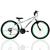 Bicicleta Aro 26 Masculina Athor Jet Adventure Rebaixada 18v Branco, Verde