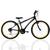 Bicicleta Aro 26 Masculina Athor Jet Adventure Rebaixada 18v Preto, Amarelo