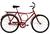 Bicicleta Aro 26 Masculina Dalannio Bike Potencia Freio no Pé Vermelha Vermelho