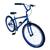 Bicicleta Aro 26 Masculina Rebaixada Rodas Alumínio Aero Reforçado Freios V Brake Azul hunter