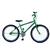 Bicicleta Aro 26 Masculina Rebaixada Rodas Alumínio Aero Reforçado Freios V Brake Verde kawa