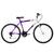 Bicicleta Aro 26 Masculina Ultra Bikes Bicolor Freio V Brake Lilás, Branco