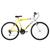 Bicicleta Aro 26 Masculina Ultra Bikes Bicolor Freio V Brake Amarelo, Branco