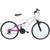 Bicicleta Aro 26 Mormaii Full FA 240 Suspension 18 Marchas Branco com rosa