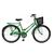 Bicicleta Aro 26 Retro Urbana Tropical Freios V Brake Rodas Alumínio Aero Reforçado Verde kawa