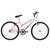 Bicicleta Aro 26 Ultra Bikes Bicolor Feminina sem Marcha Rosa bebe