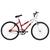Bicicleta Aro 26 Ultra Bikes Bicolor Feminina sem Marcha Vermelho