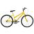Bicicleta Aro 26 Ultra Bikes Feminina sem Marcha Amarelo