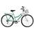 Bicicleta Aro 26 Ultra Bikes New Summer Bicolor 6 Marchas Verde anis, Branco