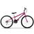 Bicicleta Aro 26 Ultra Bikes Rebaixada Chrome Line Rosa